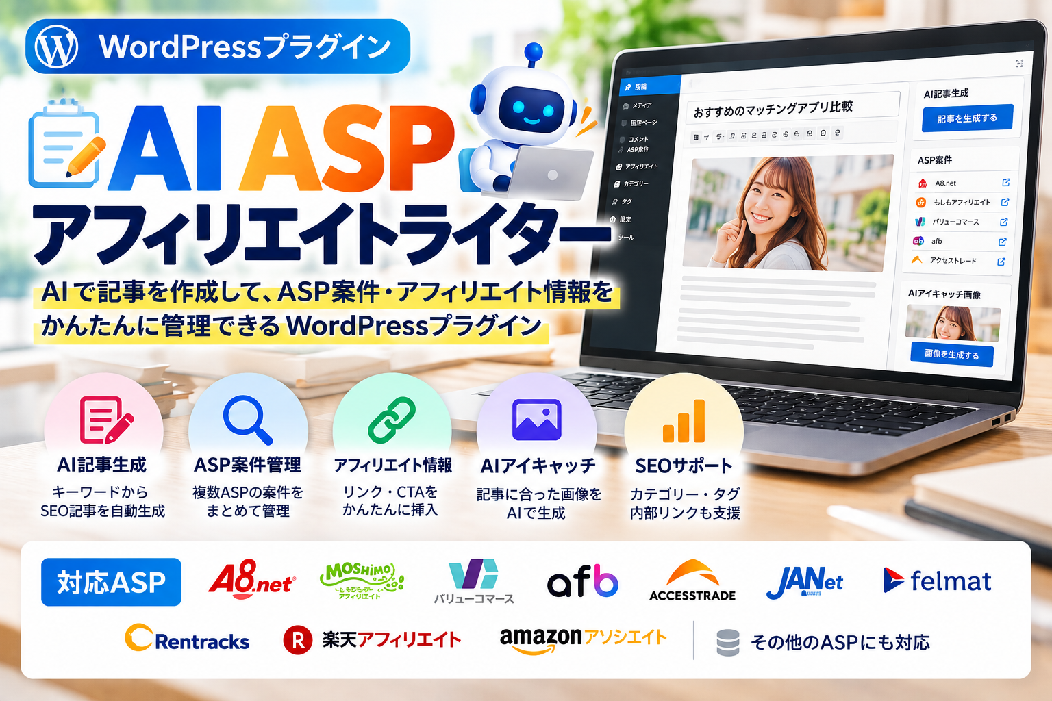 AI ASPアフィリエイトライター